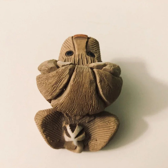 Vtg Small Artesania Rinconada Lion  Figurine Hand Made 3 Inch Long - Picture 9 of 12